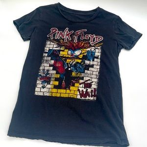 Pink Floyd The Wall women’s Rock Rocker Tee T-shirt